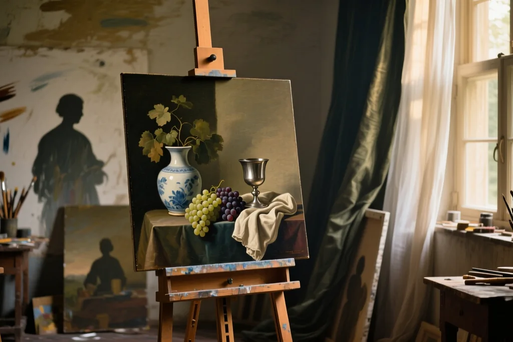 Pintura clássica como referência para compor em 2026