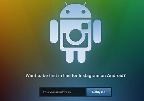 Quase lá – Instagram para Android