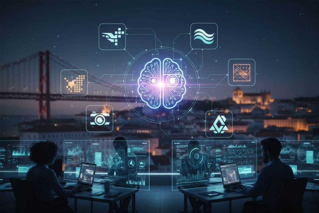 Processamento automático de fotos com IA em Portugal
